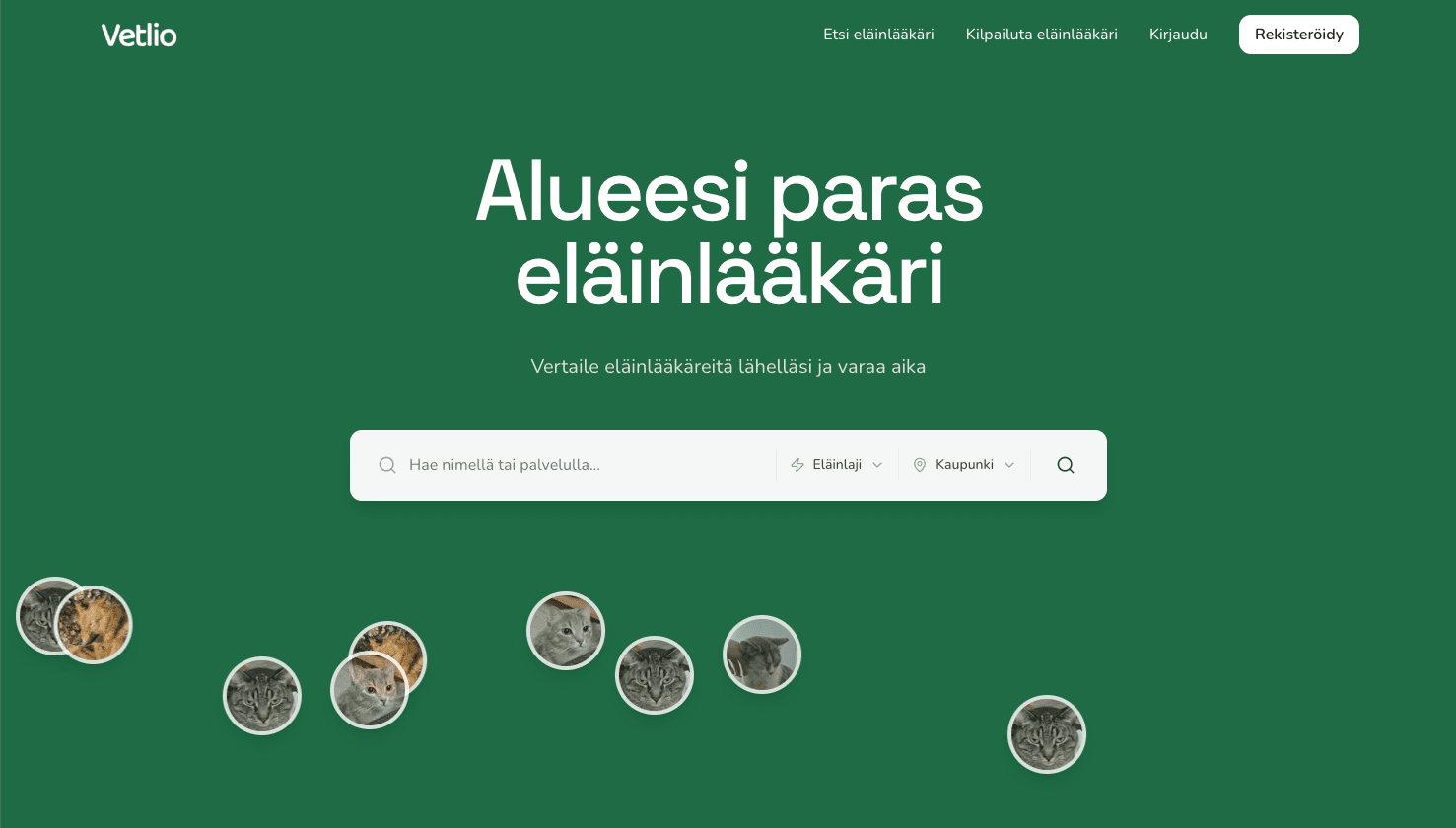 Vetlio - alueesi paras eläinlääkäri